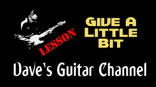 LESSON - Give A Little Bit by Supertramp