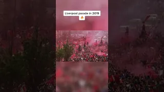 Liverpool parade in 2019 #shorts #liverpool 🔥🔥🔥