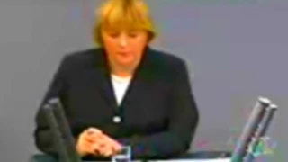 Angela Merkel über Integration und Zuwanderung 13 09 2002 Bananenrepublik voll