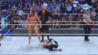 Riddle Vs Sami Zayn: Acompañado de Randy Orton - WWE SmackDown Español Latino: 13/05/2022