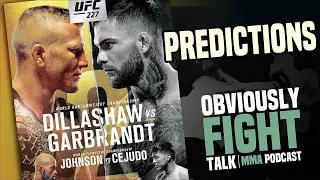 UFC 227 Predictions  | Dillashaw vs Garbrandt 2 (w/ Brendan Dorman)