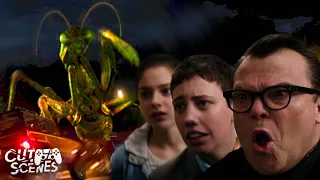 GIANT Praying Mantis Attack Unleashed | Goosebumps (Jack Black)