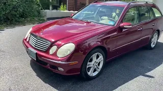 Startup Video of a 2005 Mercedes-Benz E500 4Matic Wagon - The MB Market