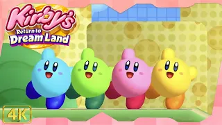 Kirby's Return to Dream Land for Wii ⁴ᴷ Full Playthrough EX Mode (All Energy Spheres) 4-Player