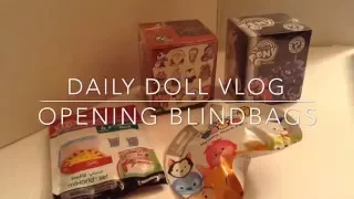 Daily Doll VLOG 🎂🎂 Opening Blindbags Tsum Tsums, LionGuard, MLP, etc..🎂🎂Happy Birthday Britney!!