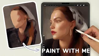 How I START My Portrait PAINTINGS 🖌