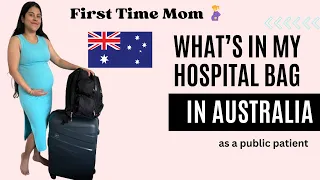 What’s in my hospital bag as a public patient in Australia?What to pack for labour and delivery 🇦🇺