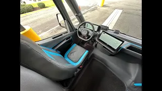 Inside Amazon's electric Rivian delivery van