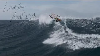 Slow-motion Windsurfing