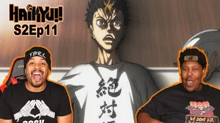 Haikyuu reaction Season 2 Episode 11.