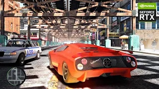 GTA IV: Remastered on RTX™ 3090 - Ray Tracing Maxed-Out Graphics Gameplay