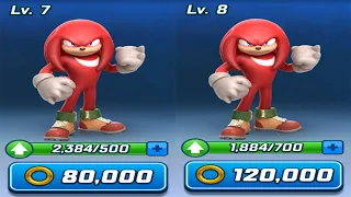 Sonic Forces - New Character M. Knuckles Challenger Upgraded - All 61 Characters Unlocked Gameplay