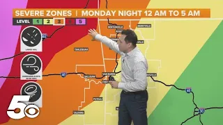 5NEWS Meteorologist Zac Scott: What you need to know about tonight's storm