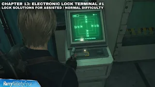 Resident Evil 4 Remake - All Electronic Lock Terminal Puzzles Guide  - All Difficulties (RE4)