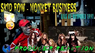 Skid Row   Monkey Business Live at Wembley 1991 - Producer Reaction