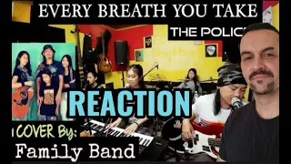 EVERY BREATH YOU TAKE_( The Police)_FEMALE COVER By; FranzRhythm family Band REACTION