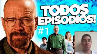 REACT! Breaking Bad:TODOS OS EPISÓDIOS em 1 VÍDEO | @RhoninStudio| 1° Temporada