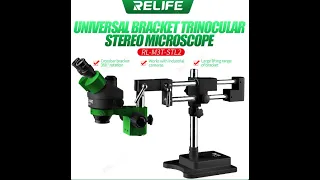 RELIFE RL-M3T-STL2 Trinocular HD Stereo Microscope