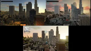 Definitive vs Renderhook vs ENB - Comparison [GTA SA]