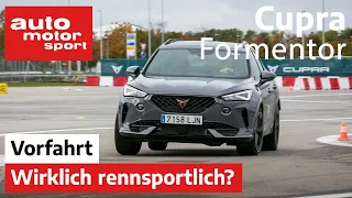 Cupra Formentor (2020): Ein sportliches SUV? – Vorfahrt (Review) | auto motor und sport