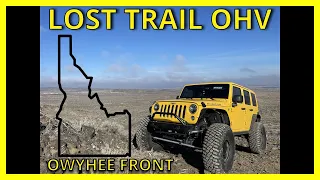 Lost Trail OHV Idaho - Jeep Wheeling The Owyhee Front