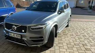 VOLVO XC90 II тестируем климат второй ряд