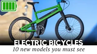 Top 10 All-New E-Bikes that Offer High Tech Features in 2020