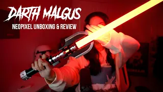 DARTH MALGUS-Inspired Neopixel Unboxing/Review! | ARTSABERS