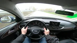 2014 Audi A6 2.0 TFSI (180) POV TEST DRIVE