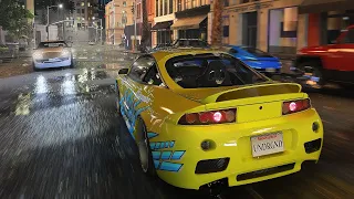 GTA 5 NFS Unbound Graphics Mod Concept With Weather Enhancements Showcase On RTX3080 Ray Tracing