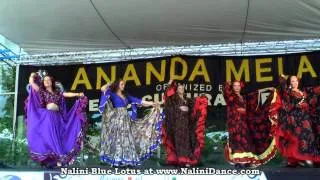 Anandamela 2012 Russian Gypsy Shatritsa Nalini and Blue Lotus Dance Company