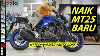 Orang Pendek Naik Yamaha MT25 Terbaru Sejinjit Apa Nih 🏍 #yamaha #mt25 #yamahamt25