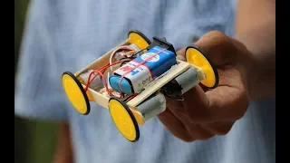 How to Make Remote Control Car at Home in Easiest Way - DIY Wireless RC CAR
