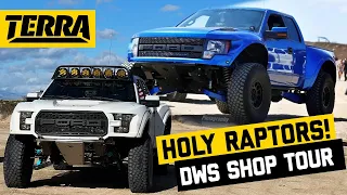 DWS Raptor Prerunners! Walkaround + Shop Tour | BUILT TO DESTROY