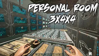 Personal room 3x4x4! | How to build | ARK Survival Evolved