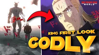 KING FIRST LOOK GAMEPLAY!!!!  (One Punch Man: World)