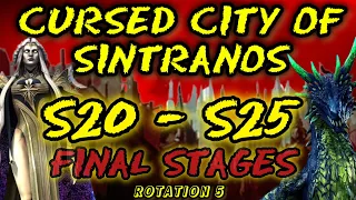 Sintranos Walkthrough pt.13 (S20- S25) Rotation 5 | Raid Shadow Legends