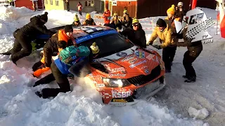 WRC 70° Rally Sweden 2023 | SNOWBANK SPECIAL (Huttunen Zaldivar Munster) SS12 Norrby by GRBrally 🎬