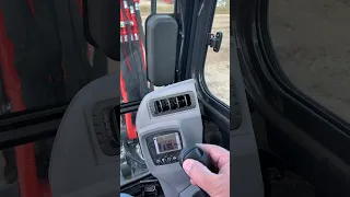 How to use a hydraulic thumb on a Kubota Excavator