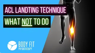 ACL Jumping & Landing Technique I What not to do