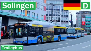 SOLINGEN TROLLEYBUS / Solingen O-Bus 2023 [4K]
