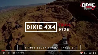 Triple Seven's Trail (Rated 8) - Sand Hollow OHV Area - Off Roading With Dixie 4 Wheel Drive