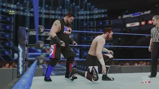 WWE 2K18 PS5: Smack Down- Triple Threat: KO, Sin Cara, & Sami Zayn