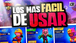 ESTOS SON LOS 3 BRAWLERS MAS FÁCILES DE USAR | KManuS88 | Brawl Stars