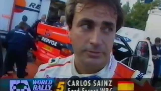 BBC coverage of Rally Finland`97