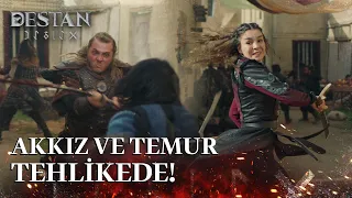 Akkız ve Temur'u öldürmek için geldiler! - Destan 21. Bölüm