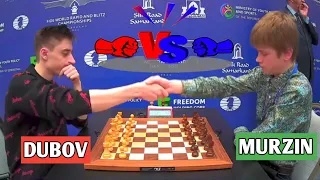 Daniil Dubov vs Murzin Volodar || World Blitz 2023