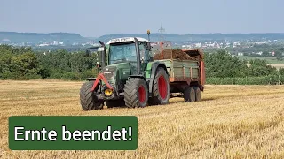 FarmVlog#83 - Getreide Ernte vorbei, dann Mist fahren