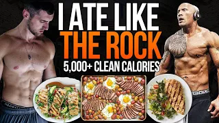 I Tried Dwayne "THE ROCK" Johnson's DIET... (IT SUCKED)