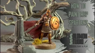 How to paint Mythic Battles Pantheon Spartans